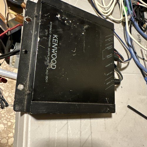 Vintage kenwood kac 501 - vintage, stereo