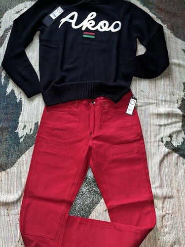 Akoo black logo sweater 32 - logo,