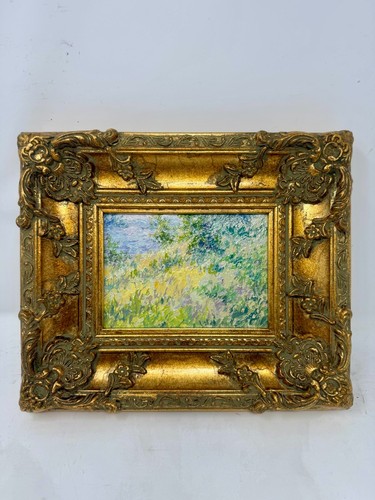 Garden glow framed floral - garden,