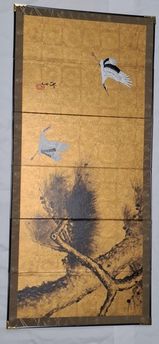 Japanese folding screen