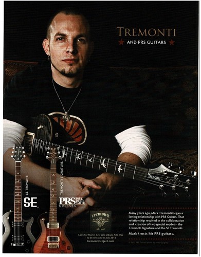 2012 prs tremonti signature - prs, se