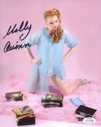 Molly quinn sexy autographed - molly,