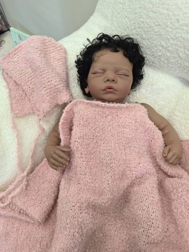 Realistic reborn black baby - realistic,