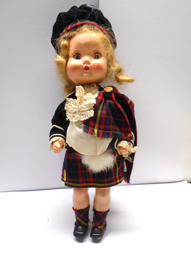 Vintage hard plastic roddy - hard,