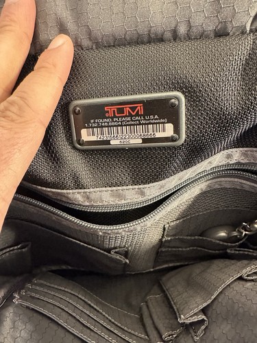 Tumi black backpack - tumi,