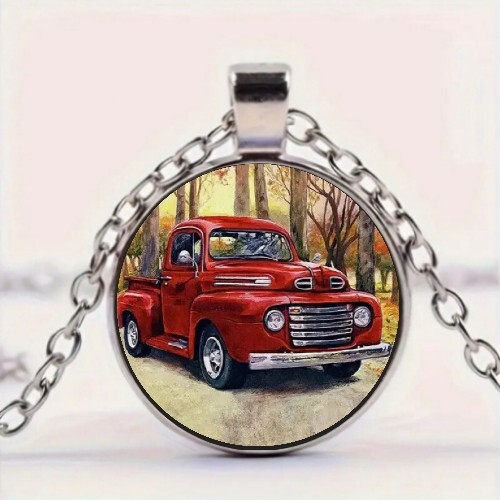 Beautiful old red truck - beautiful,