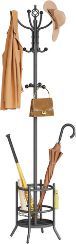 Coat rack with - coat,