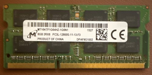 Samsung 8gb pc3l 12800s - pc3l-12800s, ddr3l
