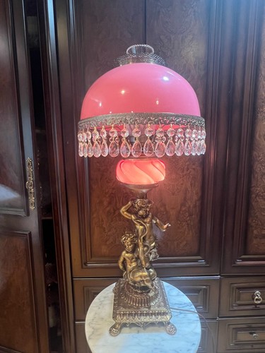 Cherubs library filigree table - cherubs,