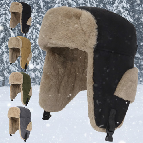 Winter ear flap hunting - ear,