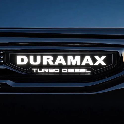 Illuminated led fender badges - led,
