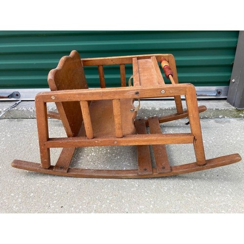 Bentwood baby rocking chair - ,