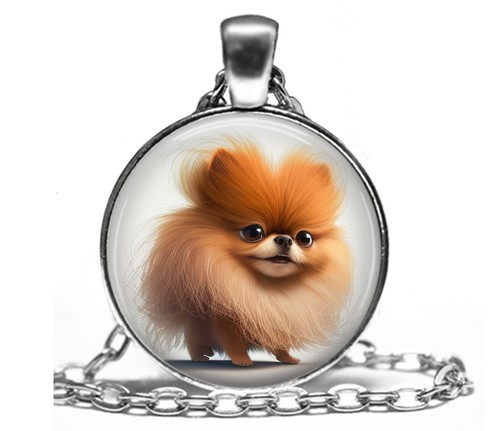 Pomeranian caricature puppy - pomeranian,