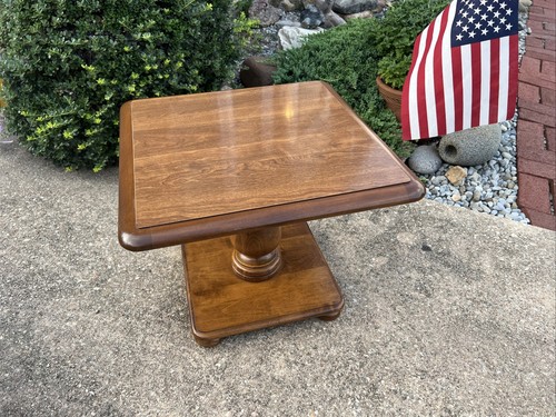 Nutmeg pedestal ethan allen - ethan,