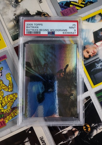 Psa mint 2005 topps batman - psa,