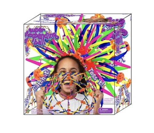 Colorful expanding ball toy - colorful,