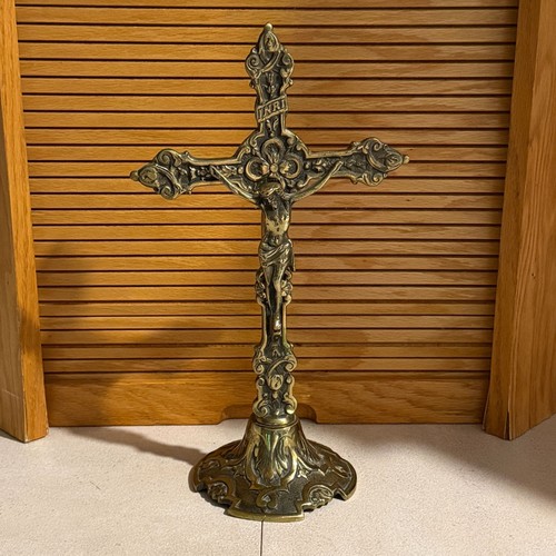 Vintage cast brass - cast,