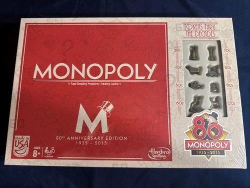 Monopoly 80th anniversary - monopoly,