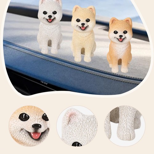 Pomeranian figurine ornament - pomeranian,