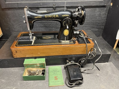 Antique singer sewing machine - antique,