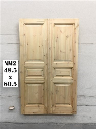 French double doors - double,
