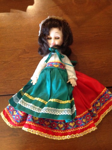 Vintage kehagias doll - doll, 10"