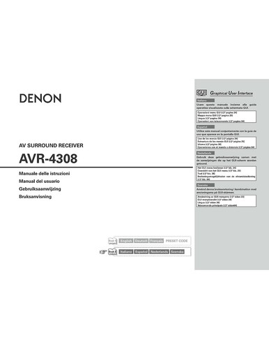 Denon avr 4308 surround - denon,
