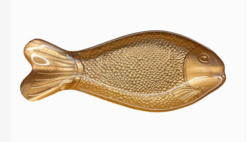 Vintage 1970s glass fish - 1970s,