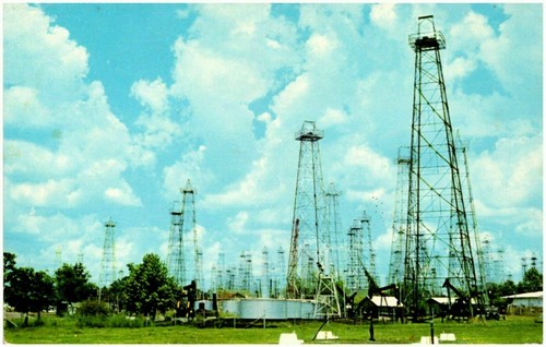 Texas oil field - texas,