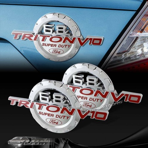 Red chrome triton - 6.8l, v10
