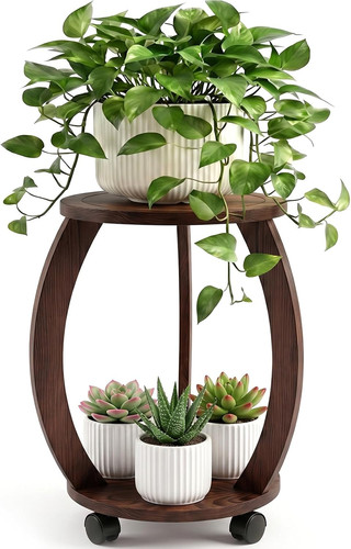 Tier wooden plant - plant, stand