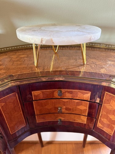 Agate stone pedestal stand - pedestal,
