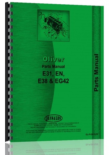 Parts manual oliver - parts,