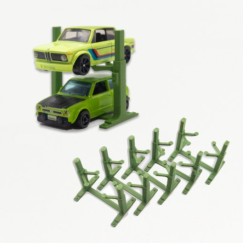 Scale car lift stands - 1:64,