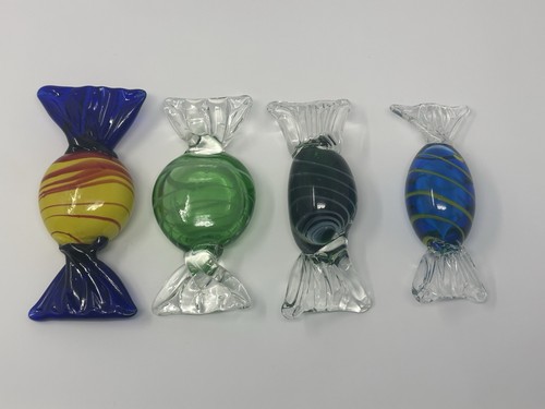 Piece lot vintage hand blown - piece,