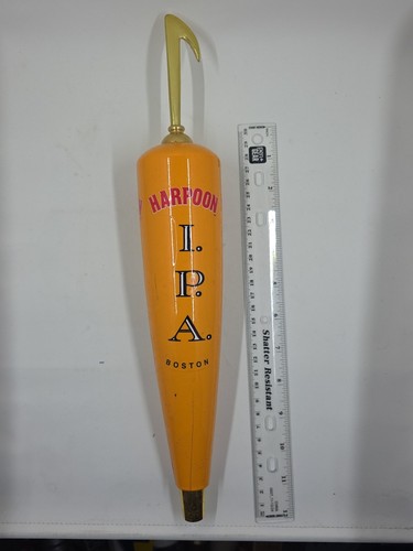 Harpoon ipa beer tap handle - beer,