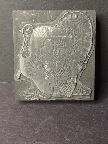 Antique vintage print block - print,