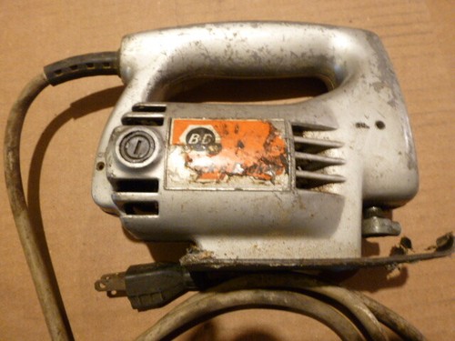 Vintage black decker - black, jig