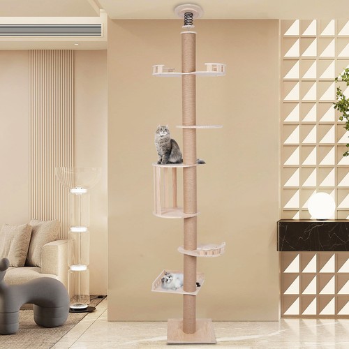 Wood cat tower climbing - wood,