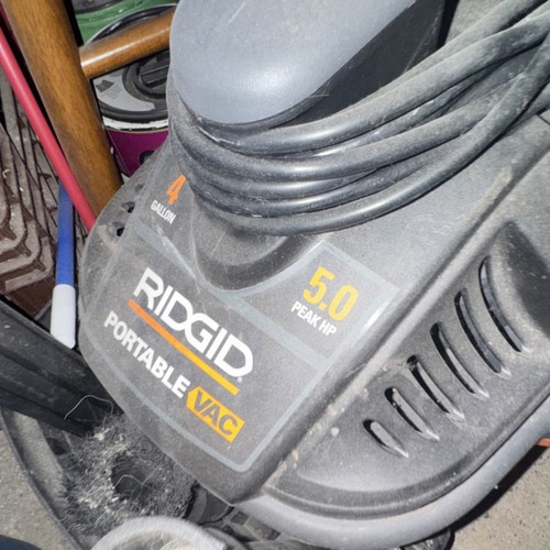 Ridgid portable canister wet - canister,