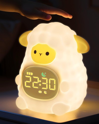 Sheep alarm clock with night - alarm,