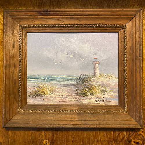 Vtg 1950 oil panel - vtg,