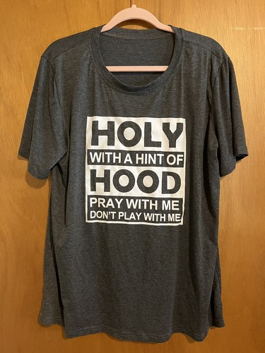 Holy with hint hood - hood,, pray