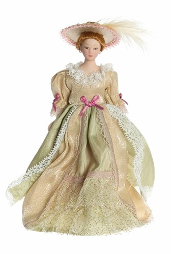 Miniature dollhouse doll - ,