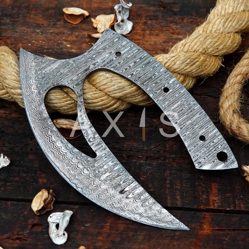 Ullu knife damascus steel - ullu,