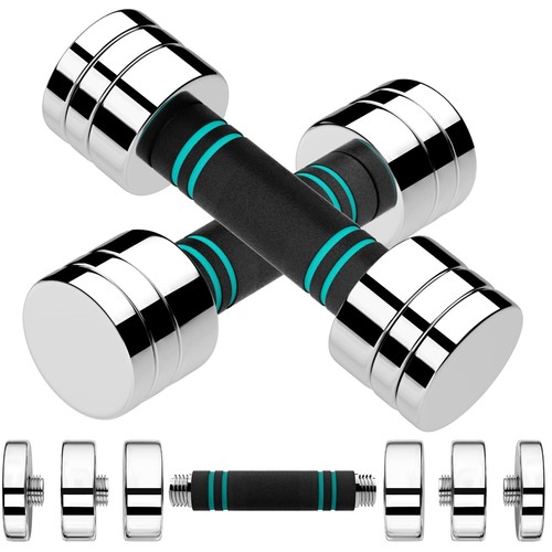 5lb steel adjustable dumbbell - steel,