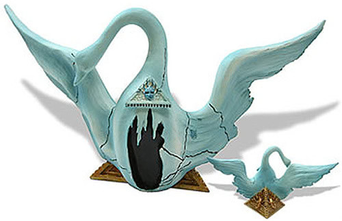 Salvador dali winged - winged, swan