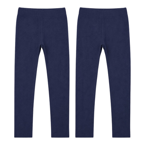 Girls pack navy fleece lined - 2,