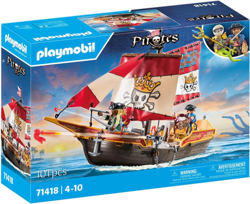 Playmobil 71418 pirate - pirate, ship