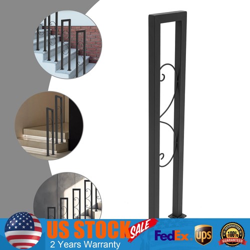 Shaped stair handrail - stair, metal